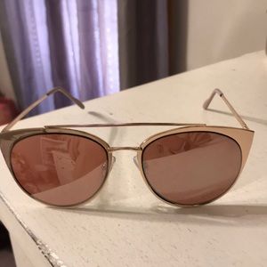 Rose Gold Sunglasses